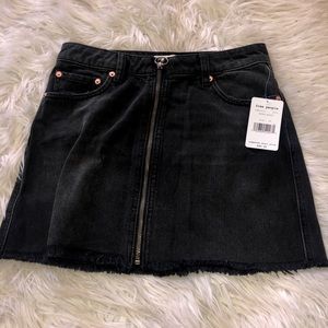 Free People Jean Skirt